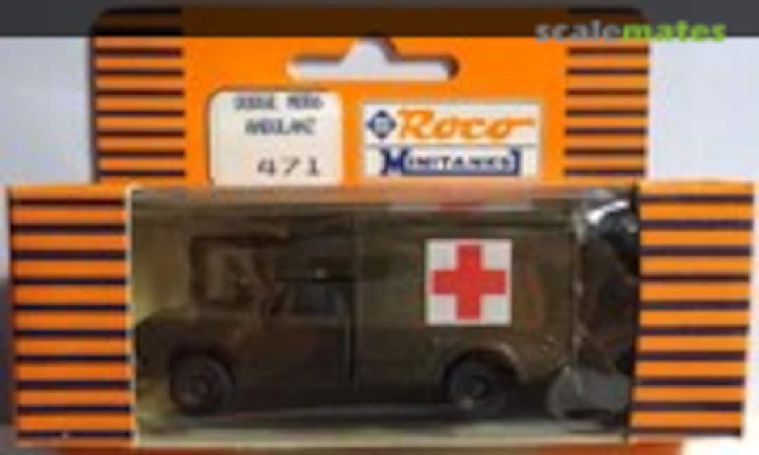 1:87 Dodge M886 Ambulance (Roco Minitanks 471)