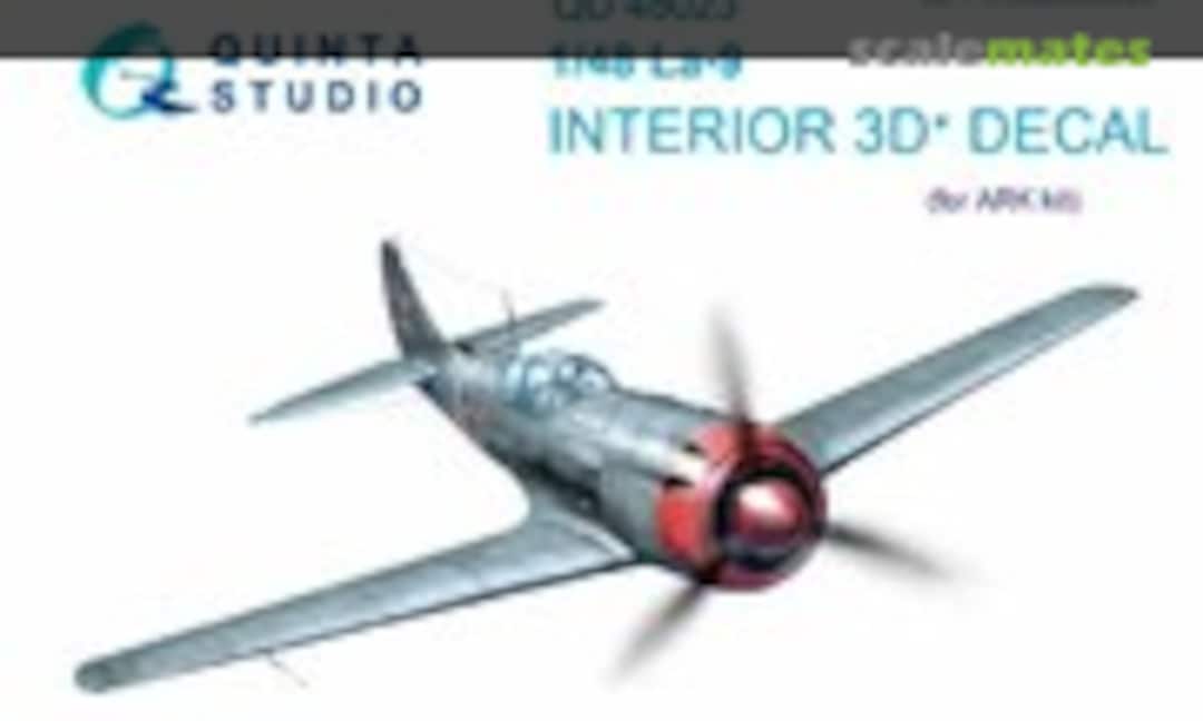 1:48 La-9 interior 3D decals (Quinta Studio QD48023) QD48023