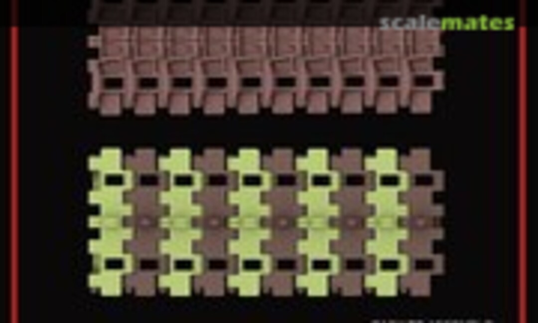 1:35 3D-printed workable track links KV-1 (Rye Field Model RM-2037) RM-2037