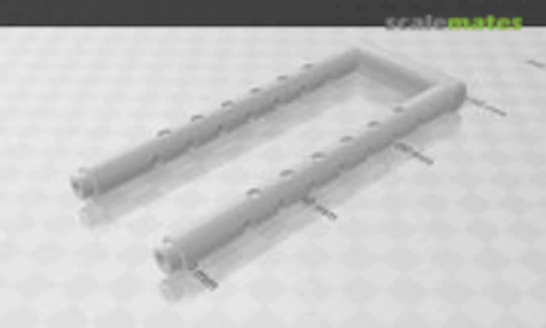 1:48 B-26B-50 Invader turret barrels (MMscalemodels 48002) 48002