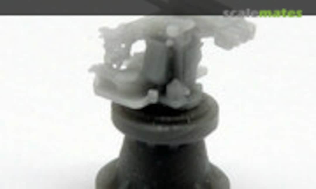 1:350 3.7cm FlaK SK C30 Twin on Doppel Mount (Black Cat Models AC350068a) AC350068a