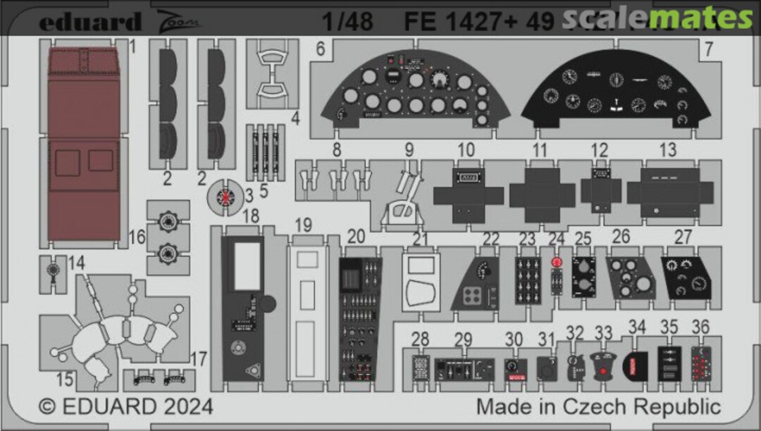 Boxart F4U-1A FE1427 Eduard Boxart F4U-1A FE1427 Eduard