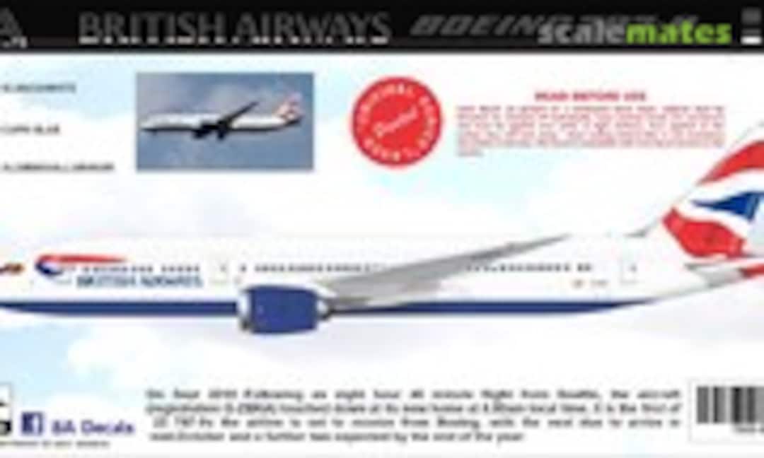 1:200 British Airways Boeing 787-9 (8aDecs 7909-836-200) 7909-836-200