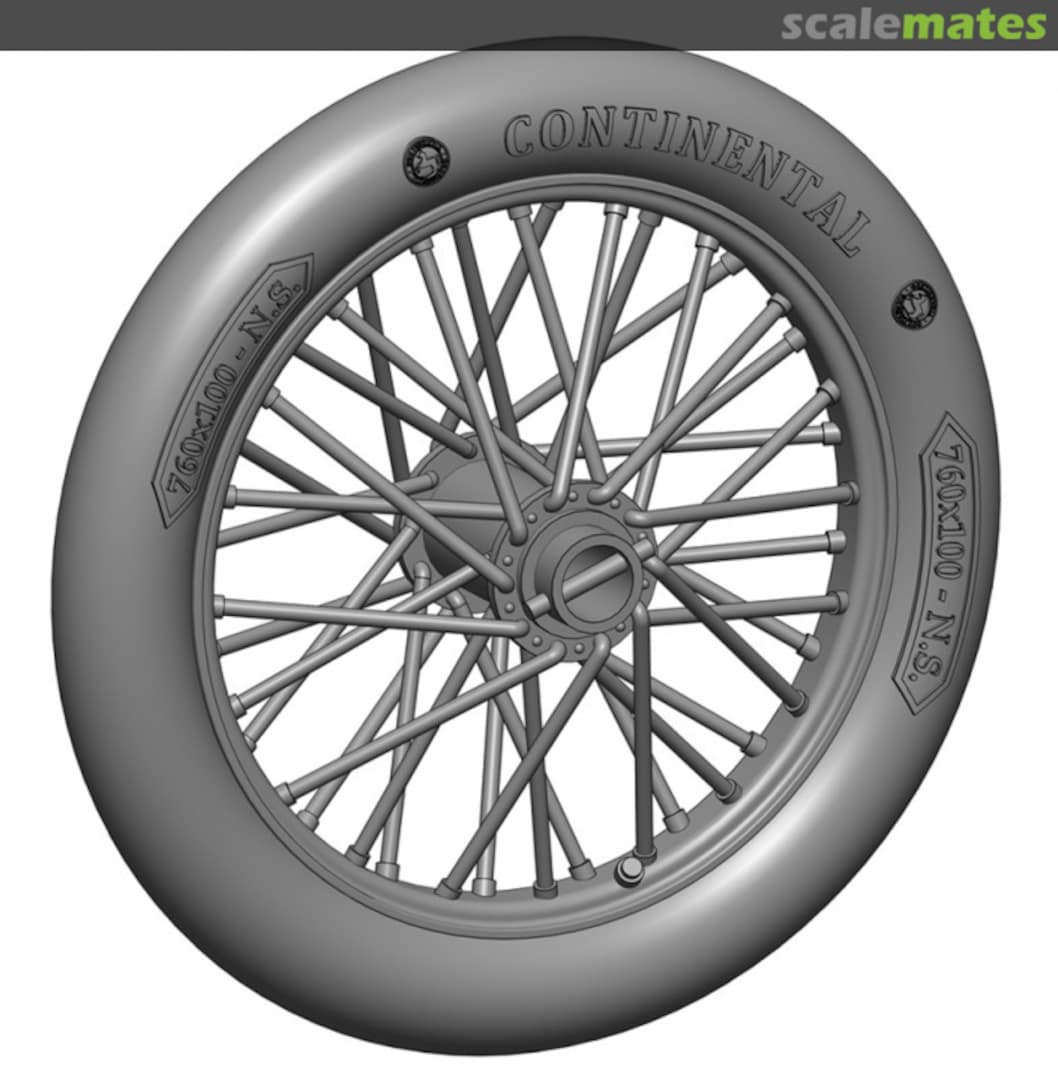 Boxart German 760x100 spoked wheels - 1 pair 200-A32009 ASK Boxart German 760x100 spoked wheels - 1 pair 200-A32009 ASK