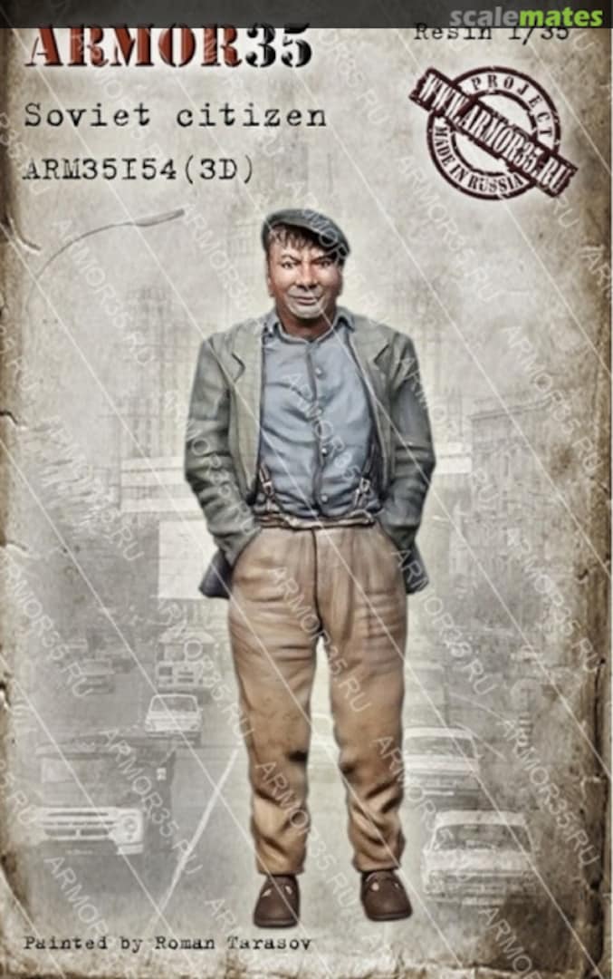 Boxart Soviet Citizen ARM35153(3D) Armor35 Boxart Soviet Citizen ARM35153(3D) Armor35