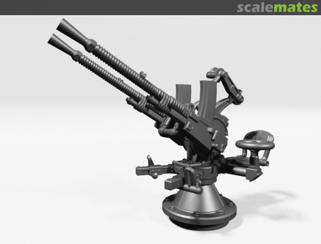 Boxart Machine Gun 13,2mm Hotchkiss - with Base 72011702 EMP3d Boxart Machine Gun 13,2mm Hotchkiss - with Base 72011702 EMP3d