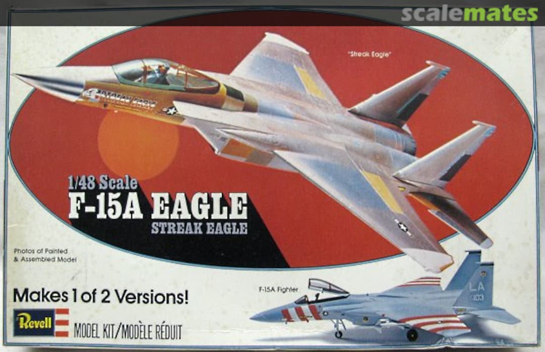 Boxart F-15A Eagle Streak Eagle H288 Revell Boxart F-15A Eagle Streak Eagle H288 Revell