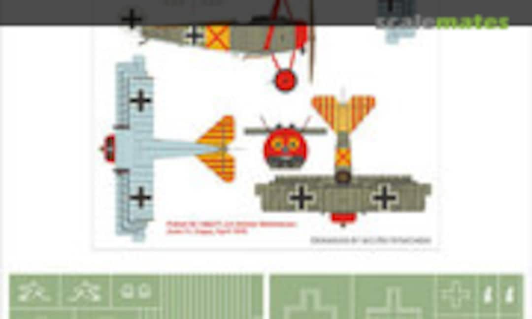 1:32 Fokker Dr.I (3) (Montex K32050) K32050