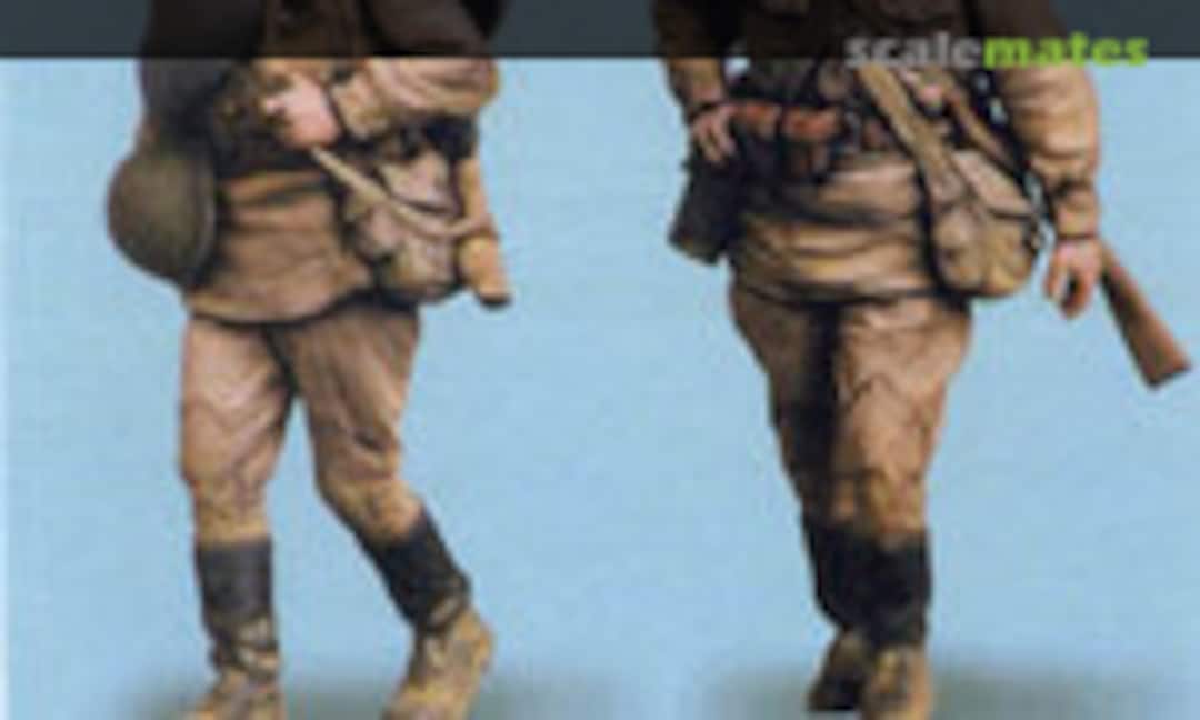 1:35 Red Army Men with Degtiarev M.G. Summer 1941 (Tank T35058)