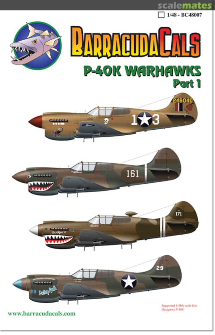 Boxart P-40K Warhawks BC48007 Barracuda Studios Boxart P-40K Warhawks BC48007 Barracuda Studios