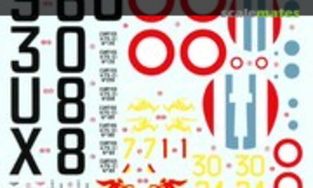 1:48 Curtiss P-36 Hawk - World War Two (Berna Decals BD 48-84) BD 48-84