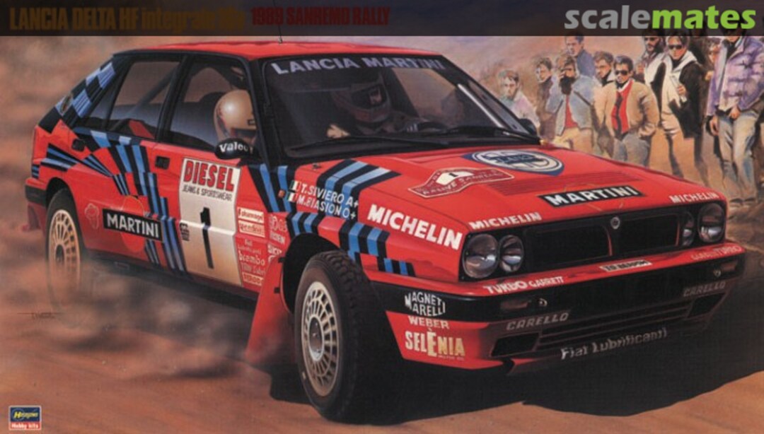 Boxart Lancia Delta HF integrale 16V SL9 Hasegawa Boxart Lancia Delta HF integrale 16V SL9 Hasegawa