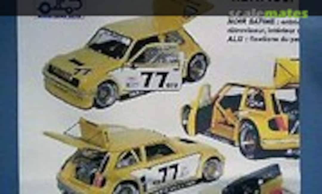 Renault R5 Turbo ouverte (JPS Miniatures Auto KP382)
