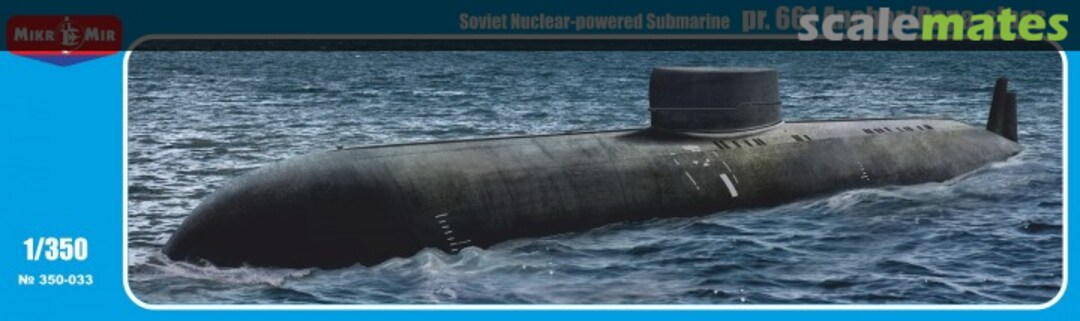 Boxart Project 661 Anchar - Papa Class 350-033 MikroMir Boxart Project 661 Anchar - Papa Class 350-033 MikroMir