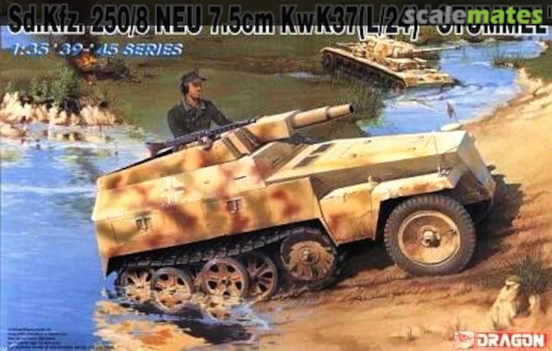 Boxart Sd.Kfz. 250/8 Ausf. B "Stummel" 6102 Dragon Boxart Sd.Kfz. 250/8 Ausf. B "Stummel" 6102 Dragon