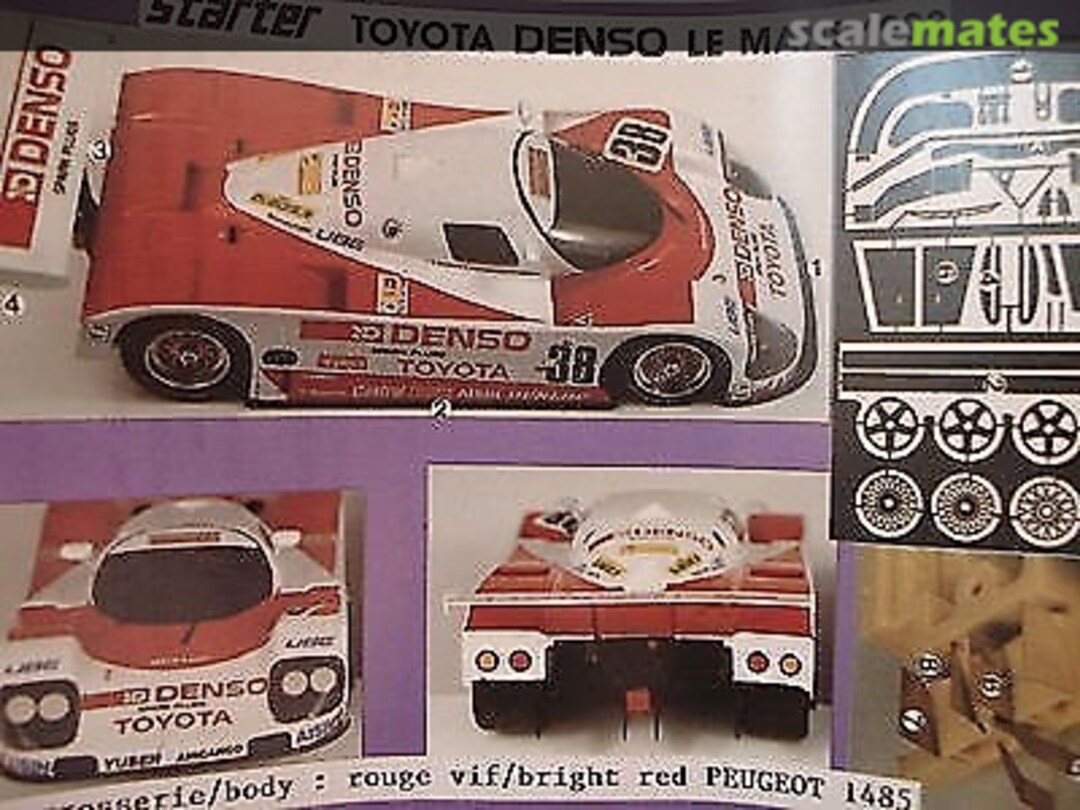 Boxart Toyota 90C-V #03 "Denso" Starter Boxart Toyota 90C-V #03 "Denso" Starter