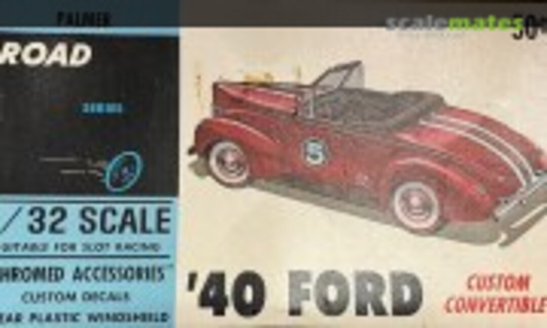 1:32 '40 Ford Custom Convertible (Palmer Plastics 403)