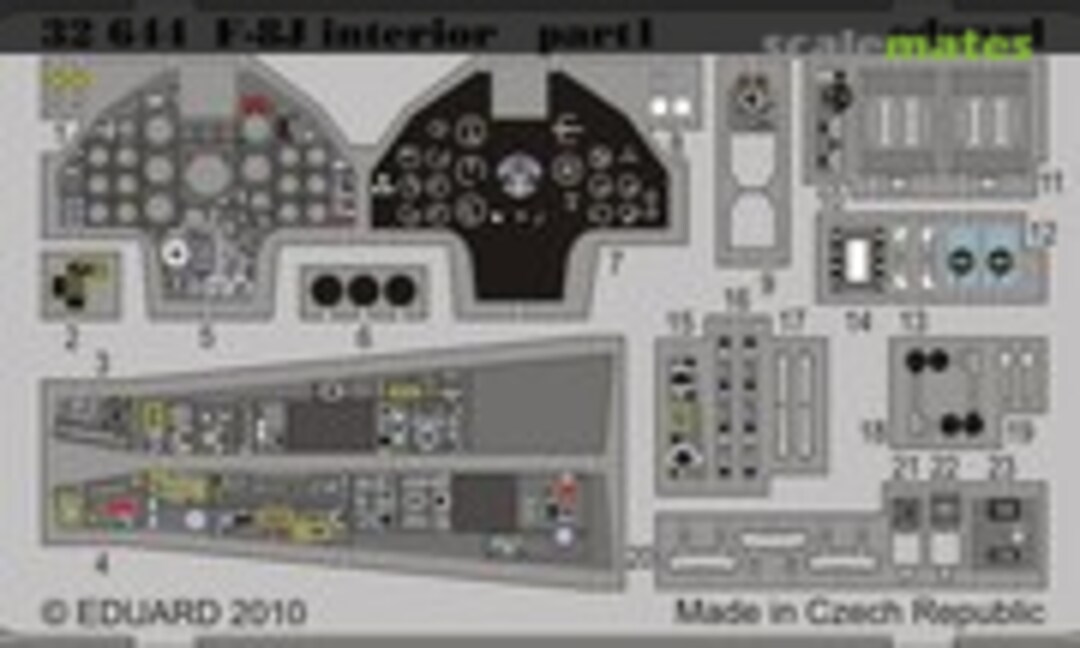 1:32 F-8J interior S.A., part 1 (Eduard 32644) 32644