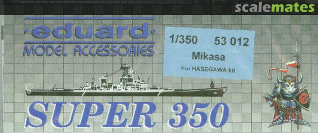 Boxart IJN Mikasa 53012 Eduard Boxart IJN Mikasa 53012 Eduard