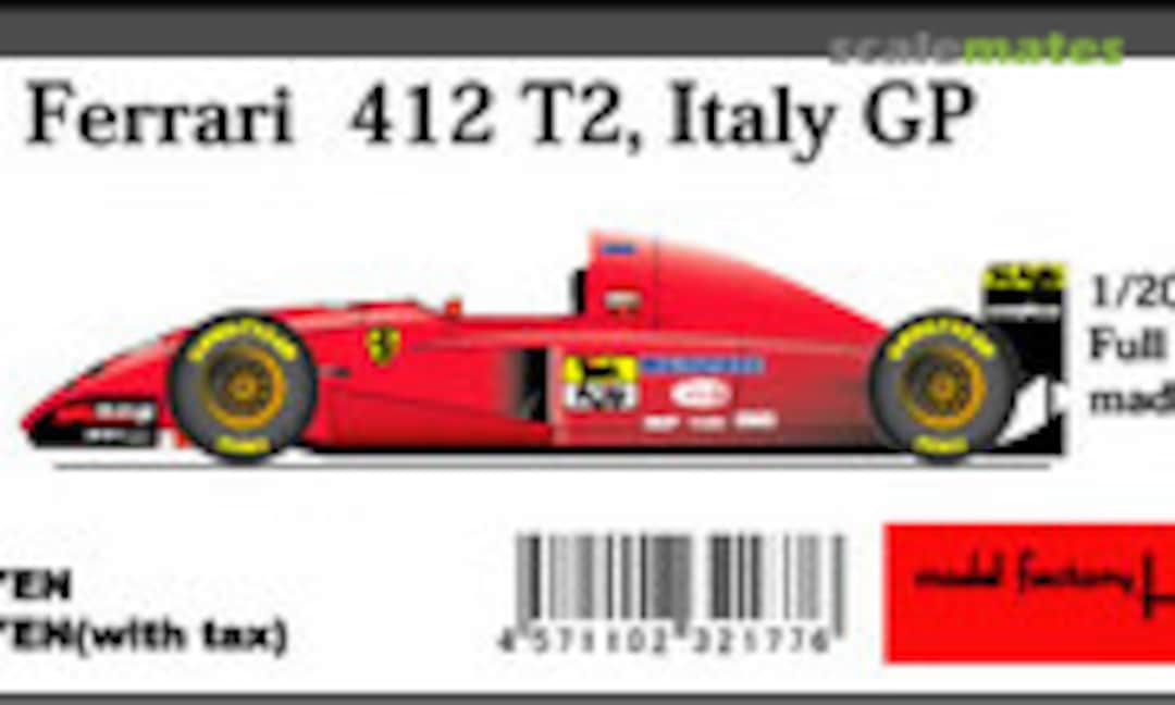 1:20 Ferrari 412 T2 (Model Factory Hiro K-177) K-177