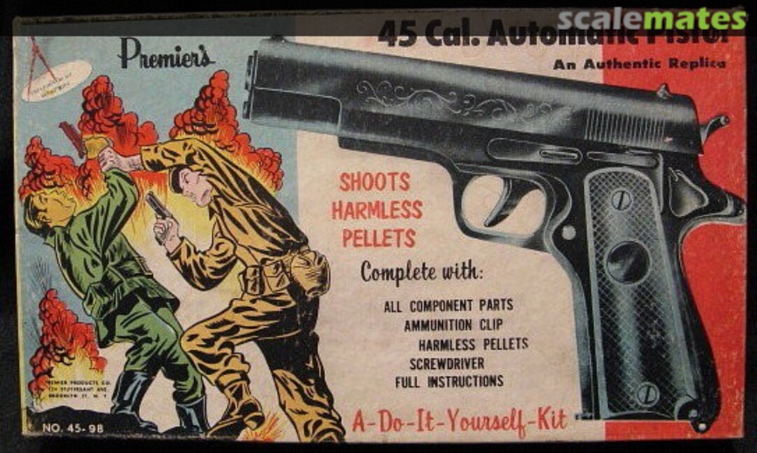 Boxart .45 Cal. Automatic Pistol 45-98 Premier Boxart .45 Cal. Automatic Pistol 45-98 Premier