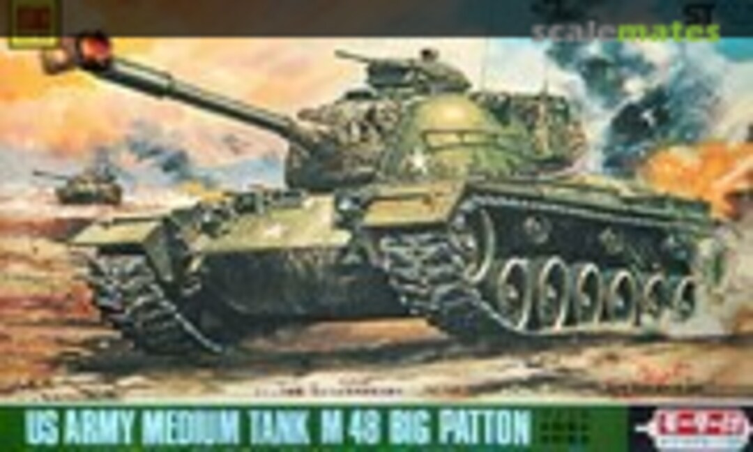 1:50 US Army Medium Tank M-48 Big Patton (Otaki OT4-25)