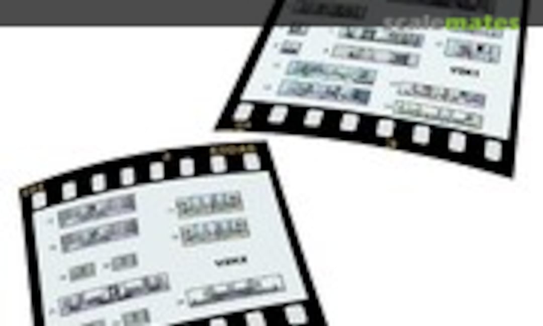 1:1000 Window Insert Transparencies for 1/1000 Voyager (Spaceways Parts )