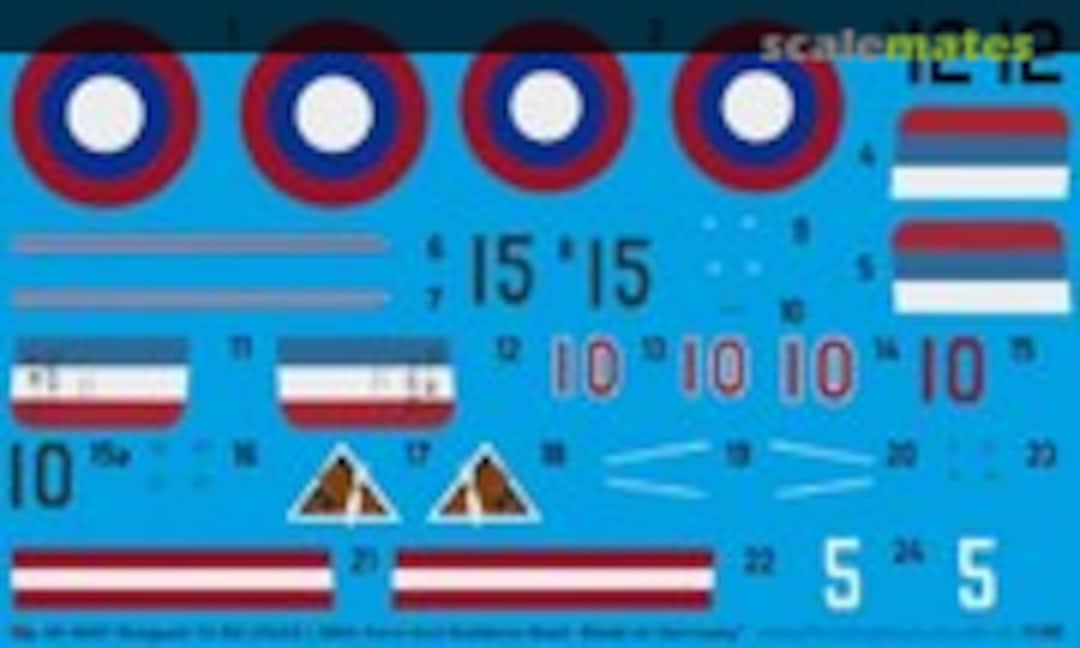 1:48 Breguet 14 B2 USAS (96th Aero incl. Koblenz-Raid) (Peddinghaus-Decals 48 4047) 48 4047