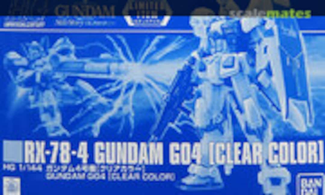 1:144 RX-78-4 Gundam G04 [Clear Color] (Bandai Spirits 5062956)