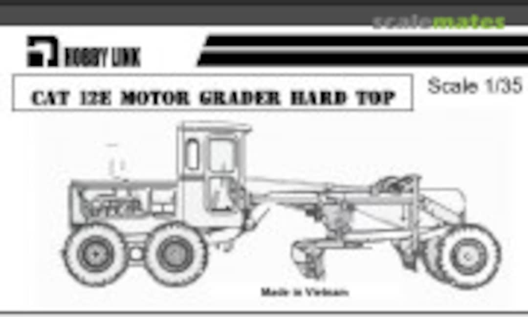 1:35 CAT 12E Motor Grader Hard Top (Hobby Link HL 1102) HL 1102