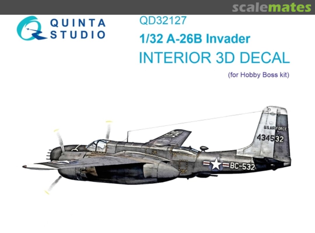 Boxart A-26B Invader QD32127 Quinta Studio Boxart A-26B Invader QD32127 Quinta Studio