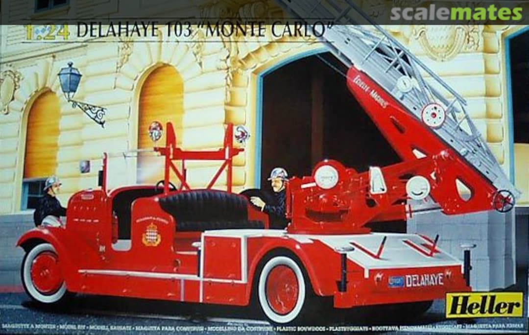 Boxart Delahaye type 103 "Monte Carlo" 80780 Heller Boxart Delahaye type 103 "Monte Carlo" 80780 Heller