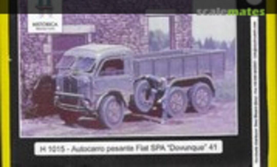 1:35 Autocarro pesante Fiat SPA Dovunque 41 (Historica Productions 1015) 1015