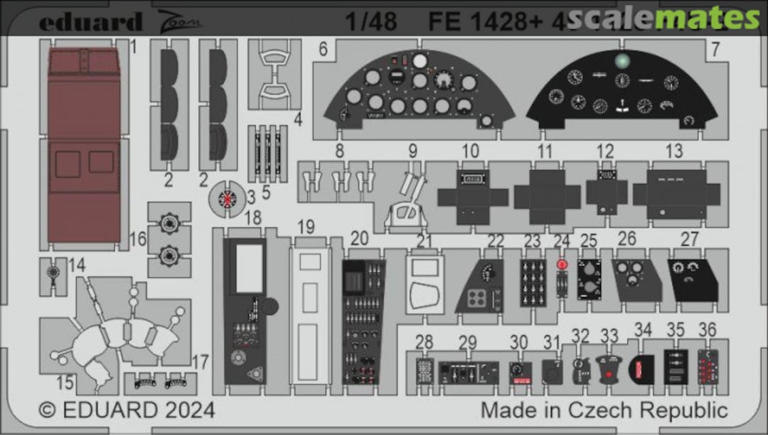 Boxart F4U-2 MAGIC FACTORY FE1428 Eduard Boxart F4U-2 MAGIC FACTORY FE1428 Eduard