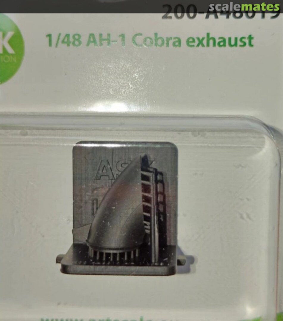 Boxart AH-1 exhaust 3D print detail set 200-A48019 ASK Boxart AH-1 exhaust 3D print detail set 200-A48019 ASK