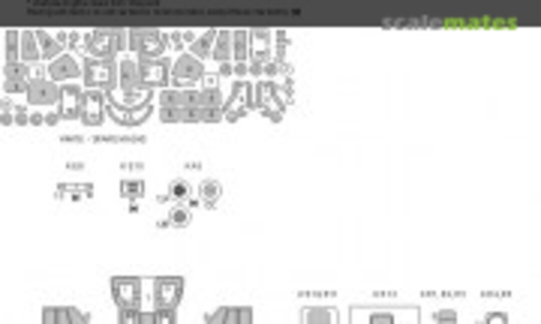 1:72 Westland Sea King HC.4, HAR.3/Mk.43 BASIC kabuki masks (New Ware NWAM1253) NWAM1253