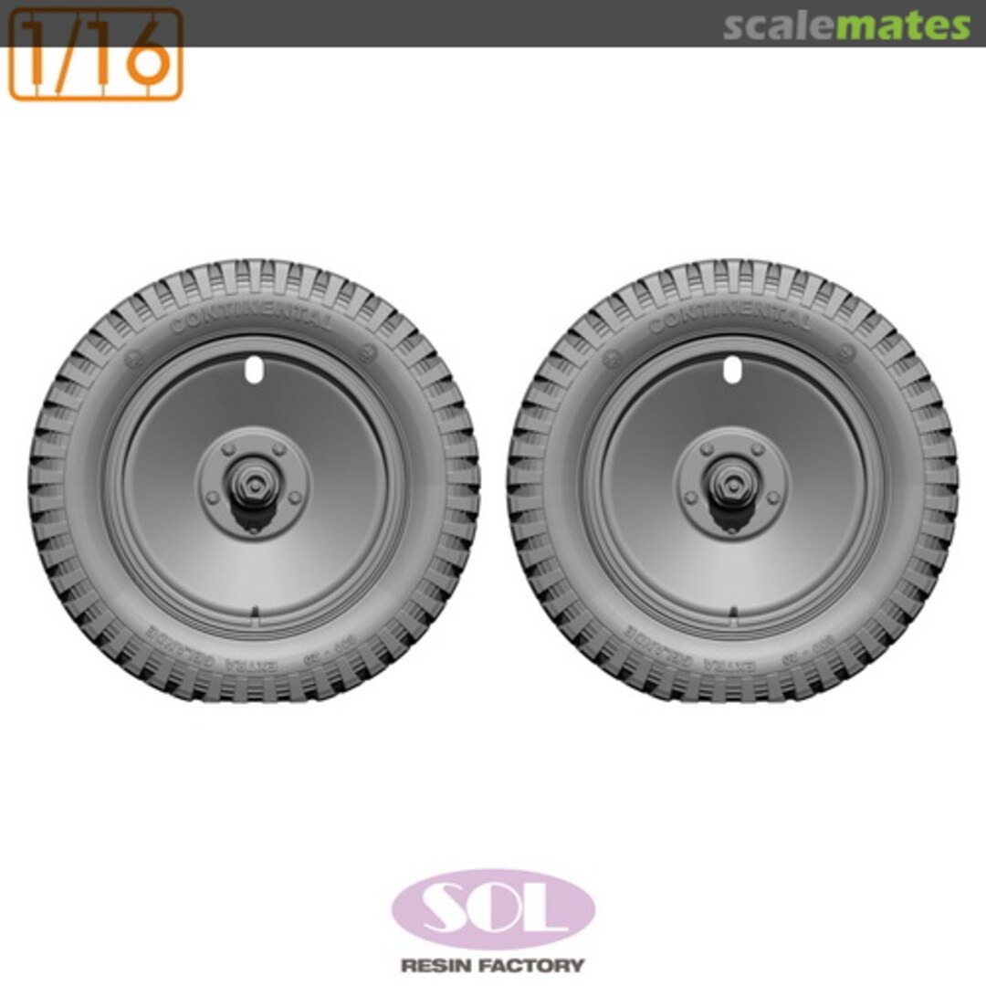 Boxart Weighted Front Wheels for Sd.Kfz. 250/1 MM853 SOL Boxart Weighted Front Wheels for Sd.Kfz. 250/1 MM853 SOL