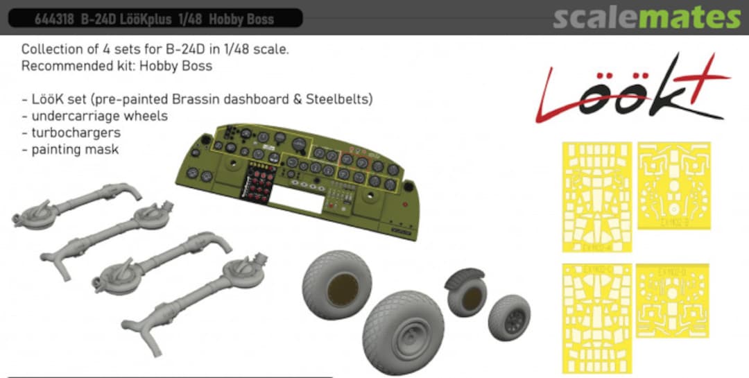 Boxart B-24D L??Kplus HOBBY BOSS 644318 Eduard Boxart B-24D L??Kplus HOBBY BOSS 644318 Eduard