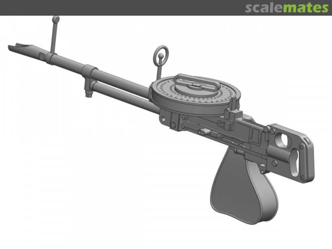 Boxart Vickers K gun WWII GB 200-A72027 ASK Boxart Vickers K gun WWII GB 200-A72027 ASK