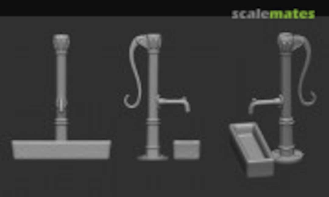 1:16 Pump with Trough (Firma49 C003-16) C003-16