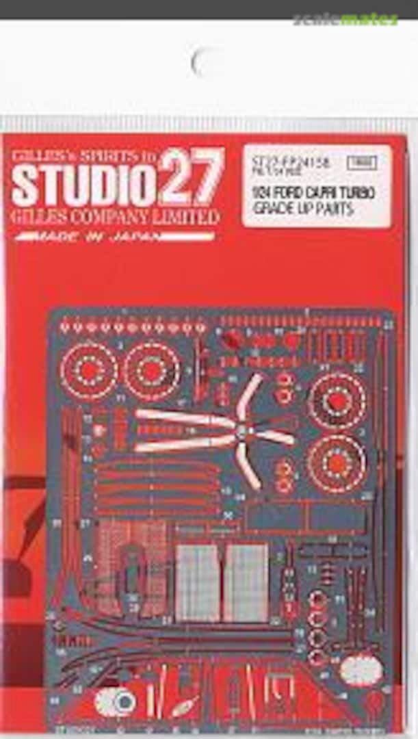 Boxart Ford Capri Turbo Upgrade Parts ST27-FP24158 Studio27 Boxart Ford Capri Turbo Upgrade Parts ST27-FP24158 Studio27