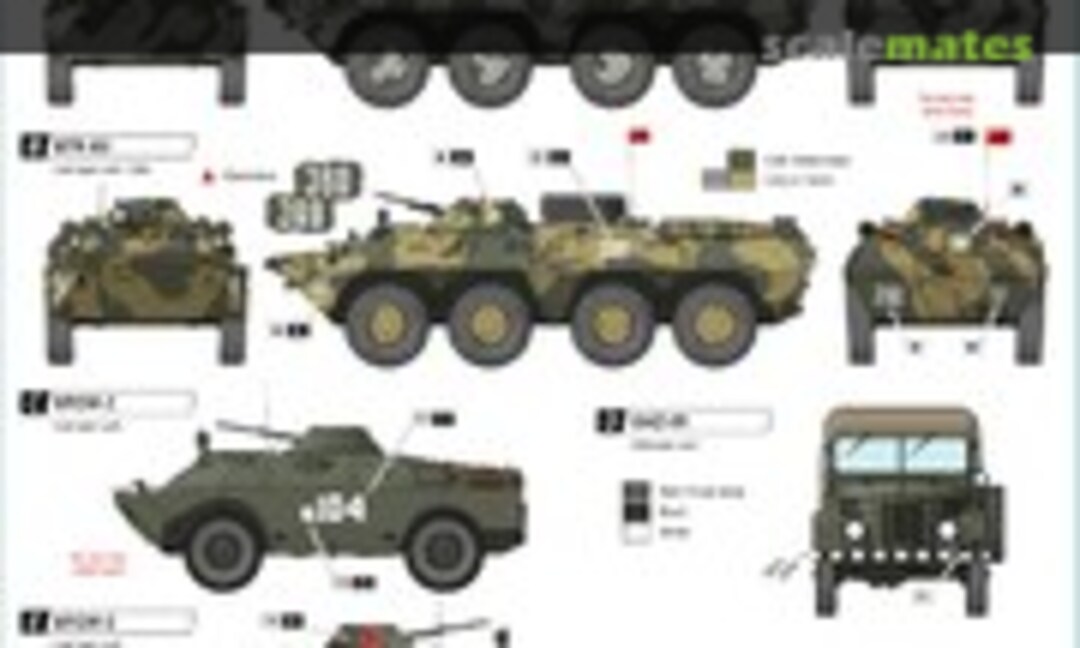 1:35 Soviets in Afghanistan (Star Decals 35-882) 35-882