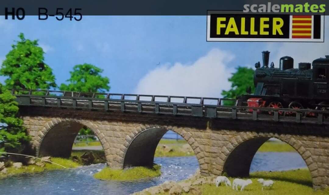 Boxart Viadukt B-545 Faller Boxart Viadukt B-545 Faller
