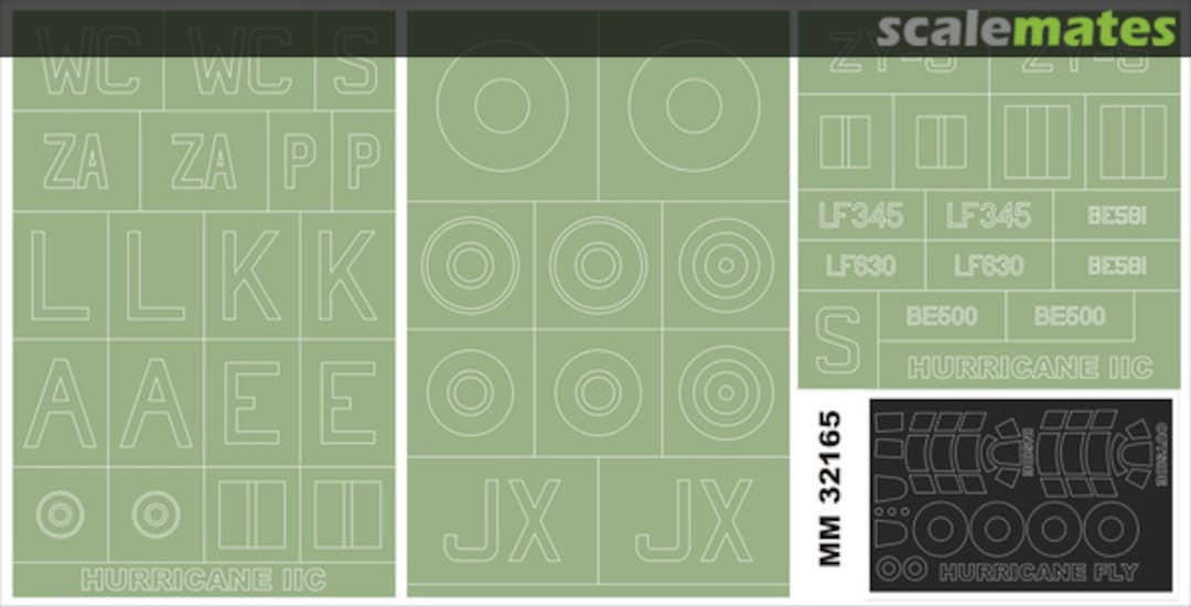 Boxart Hawker Hurricane Mk.IIc MM32165 Montex Boxart Hawker Hurricane Mk.IIc MM32165 Montex