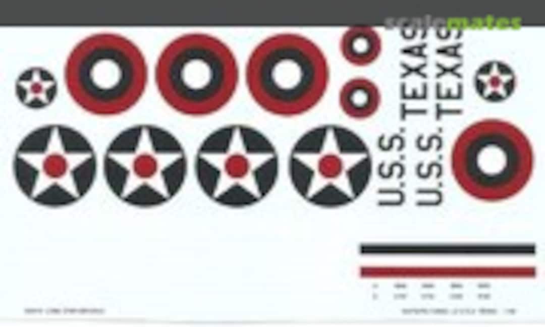 1:48 Sopwith Camel on USS Texas (Lone Star Models LSM) LSM