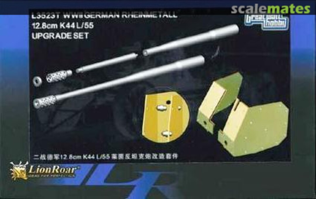 Boxart Rheinmetall 12.8cm K44 L/55- Upgrade Set L3523T Lion Roar Boxart Rheinmetall 12.8cm K44 L/55- Upgrade Set L3523T Lion Roar