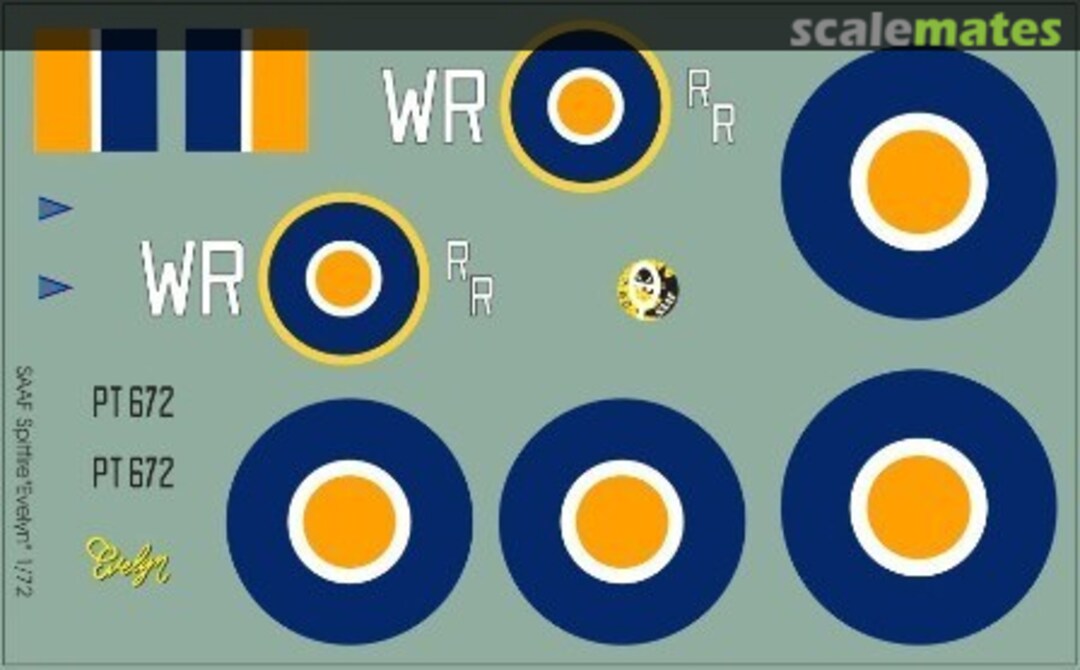 Boxart SAAF Spitfire MAV-720225 MAV Decals Boxart SAAF Spitfire MAV-720225 MAV Decals