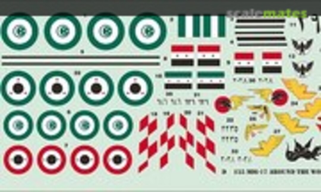 1:144 MiG-17 Around The World - Asian Fresco Part I (ModelMaker D144155) D144155