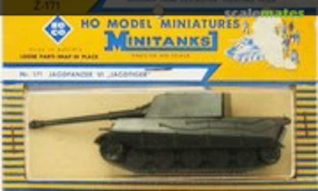 1:87 Jagdpanzer VI Jagdtiger (Roco Minitanks Z-171)