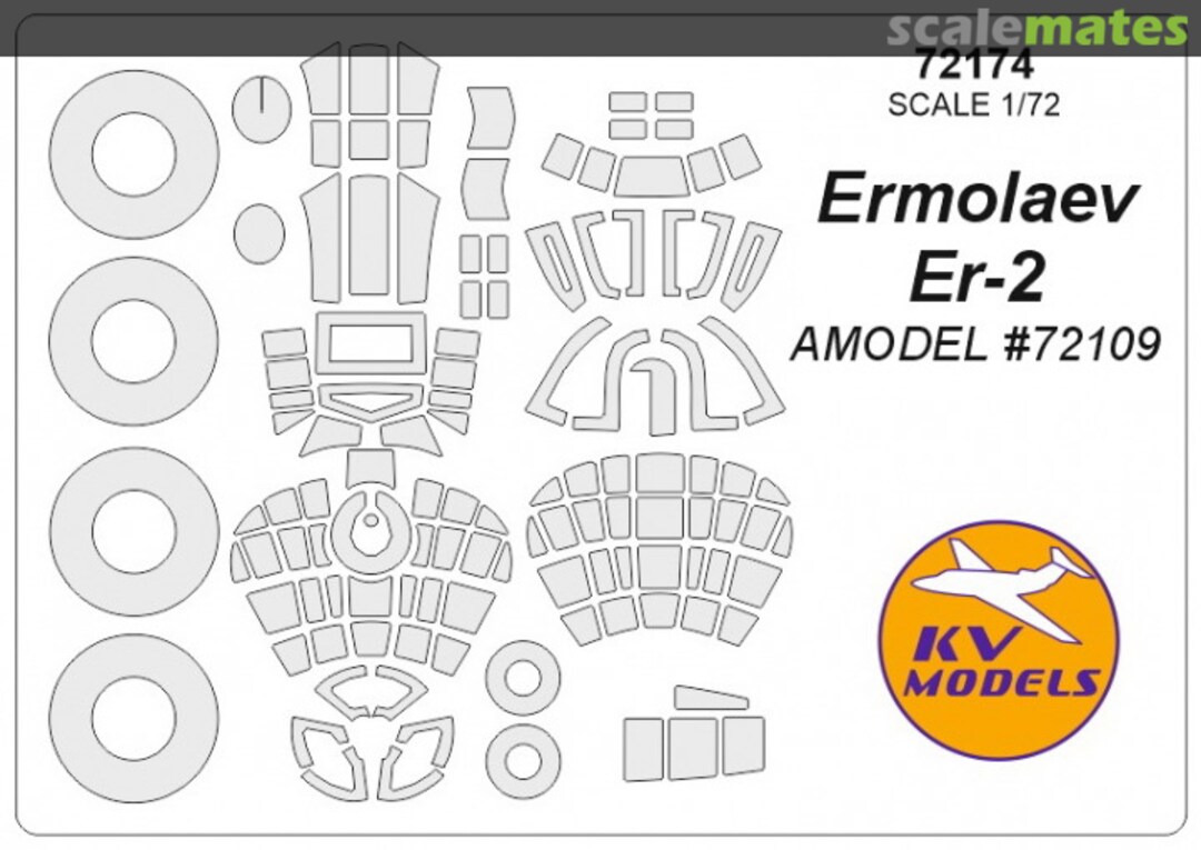 Boxart Yermolayev Yer-2 72174 KV Models Boxart Yermolayev Yer-2 72174 KV Models